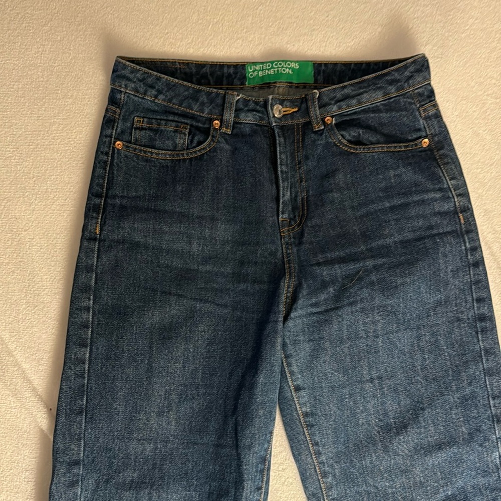 Benetton Jeans - worn once but they are so trendy.